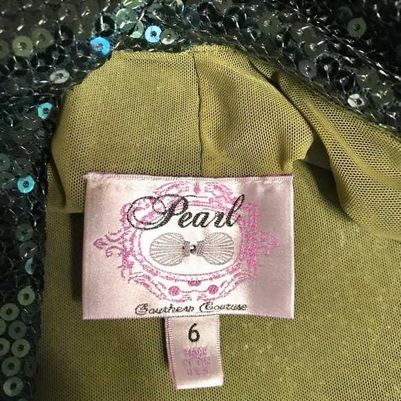 Pearl Southern Couture Bijoux Dress Size 6 - Picture 11 of 13